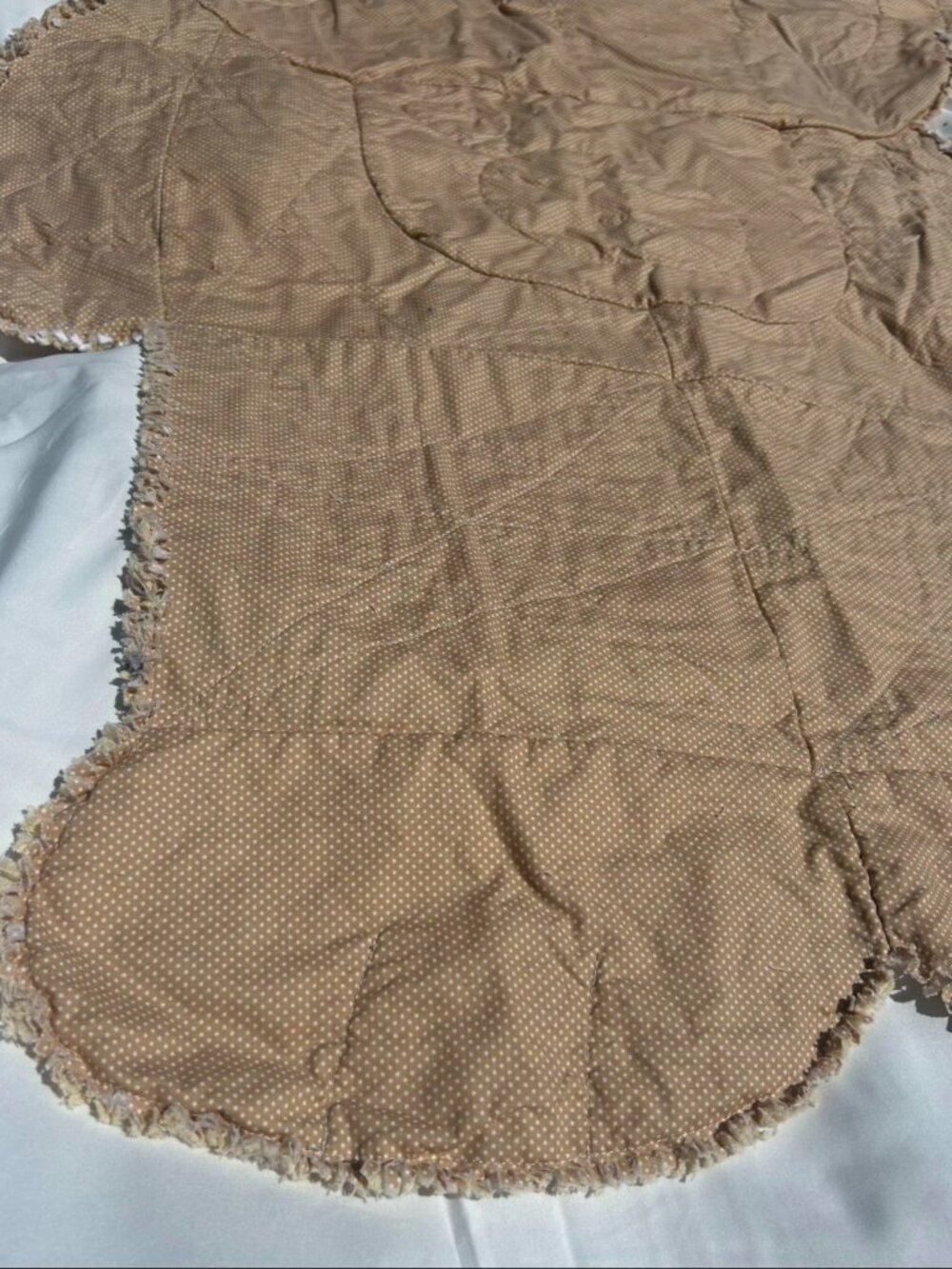 Handmade Monkey Shaped Rag Blanket - Picture 5 of 7